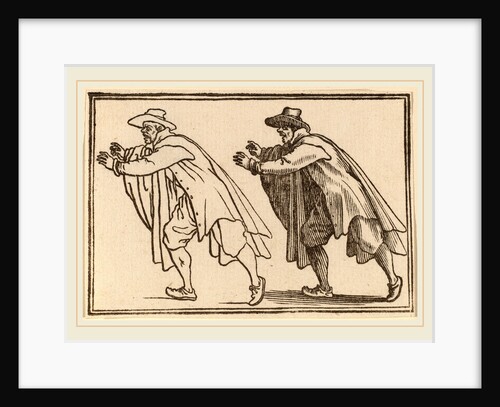 Man Moving Abruptly, 1621 by Edouard Eckman
