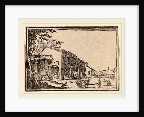 Courtyard of a Farm, 1621 by Edouard Eckman