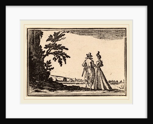 The Promenade, 1621 by Edouard Eckman