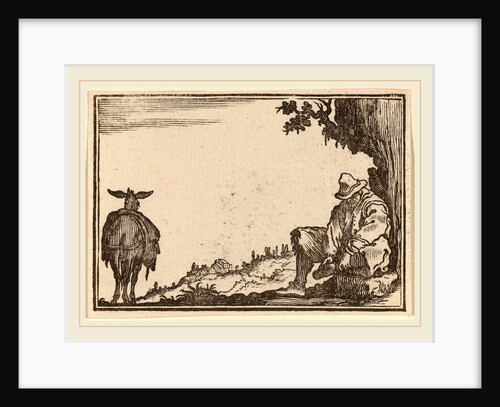 Peasant Removing His Shoe, 1621 by Edouard Eckman