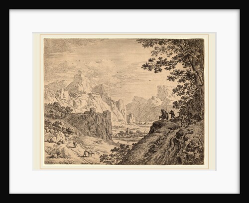 View of the River Rhine by Jan van Aken