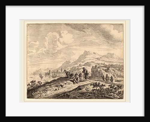 View of the River Rhine by Jan van Aken
