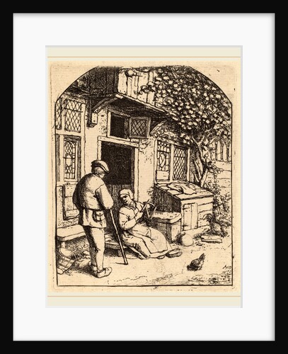 Woman Winding upon a Reel, probably 1684 by Adriaen van Ostade