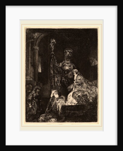 The Presentation in the Temple in the Dark Manner, c. 1654 by Rembrandt van Rijn