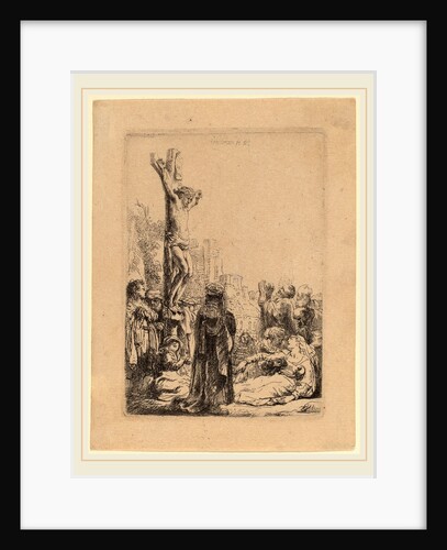 The Crucifixion: Small Plate, c. 1635 by Rembrandt van Rijn