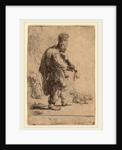The Blind Fiddler, 1631 by Rembrandt van Rijn