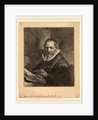 Jan Cornelisz. Sylvius, 1633 by Rembrandt van Rijn