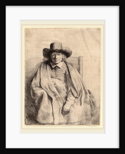 Clement de Jonghe, 1651 by Rembrandt van Rijn