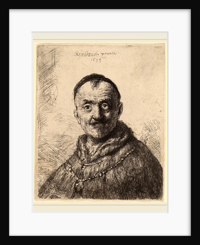 The First Oriental Head, 1635 by Rembrandt van Rijn and Studio of Rembrandt van Rijn