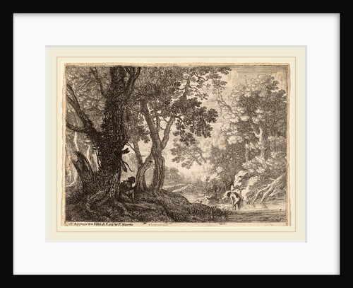 Salmacis and Hermaphroditus by Herman van Swanevelt