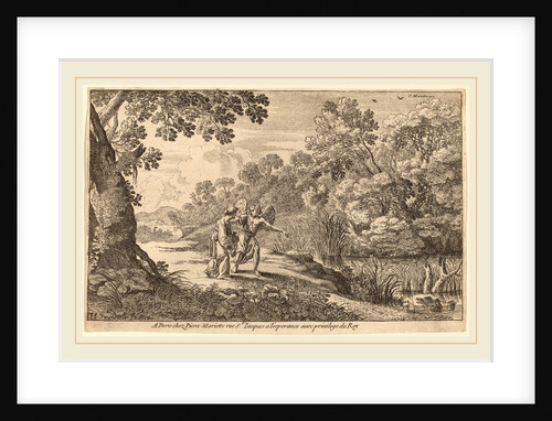 Hagar and the Angel by Herman van Swanevelt