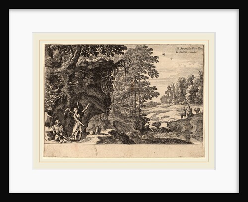 Elijah in the Wilderness by Herman van Swanevelt