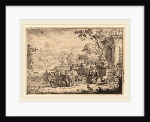 Huntsmen Resting by Peeter Bout