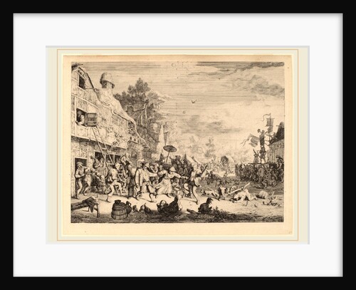 Village Festival, 1685 by Cornelis Dusart