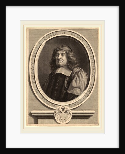 Pierre de Carcavy, 1675 by Gerard Edelinck
