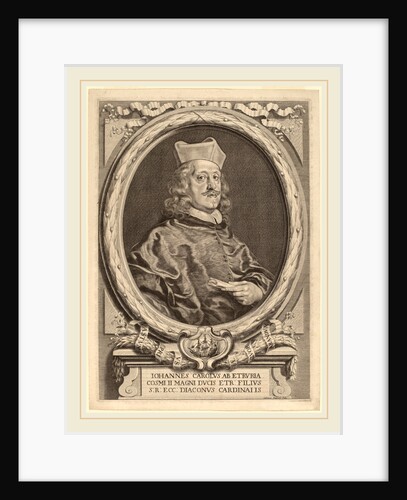 Cardinal Giovanni Carlo dei Medici, before 1691 by Adriaen Haelwegh