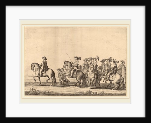 Entry of Marie de Medici into Amsterdam plate 2 of 6, 1639 by Pieter Nolpe