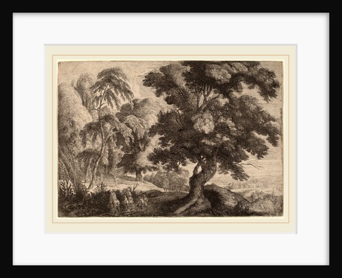 Landscape with Two Deer by Ignatius van der Stock