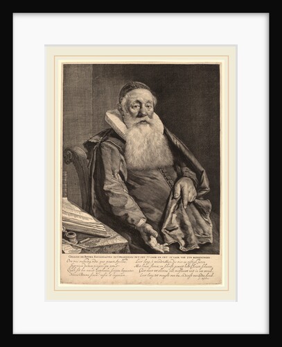Gellius de Bouma by Cornelis Visscher