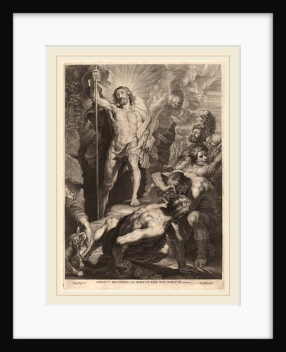 The Resurrection by Schelte Adams Bolswert