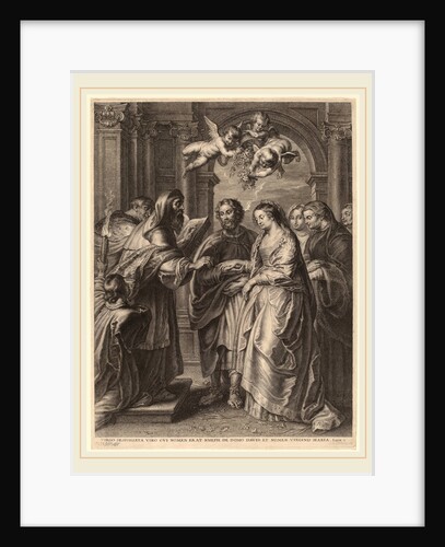 The Marriage of the Virgin by Schelte Adams Bolswert