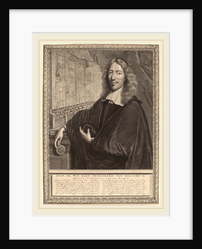 Jan de Witt by Lambert Visscher