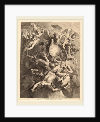 The Fall of the Rebel Angels, 1621 by Lucas Emil Vorsterman