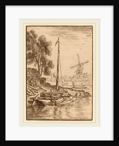 Winding River, 1761 by Cornelis Ploos van Amstel