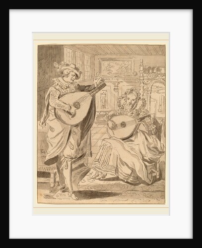 Musical Company, 1772 by Cornelis Ploos van Amstel and Bernhard Schreuder