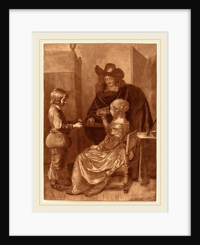 Cavalier and Lady with a Page, 1779 by Cornelis Ploos van Amstel and Cornelis Brouwer