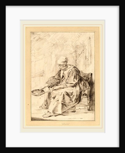 Pancake Woman, 1768 by Cornelis Ploos van Amstel and Johannes Kornlein
