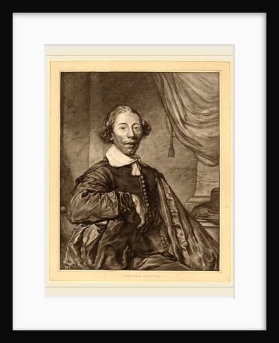 Portrait of a Seated Man, 1771 by Cornelis Ploos van Amstel and Johannes Kornlein