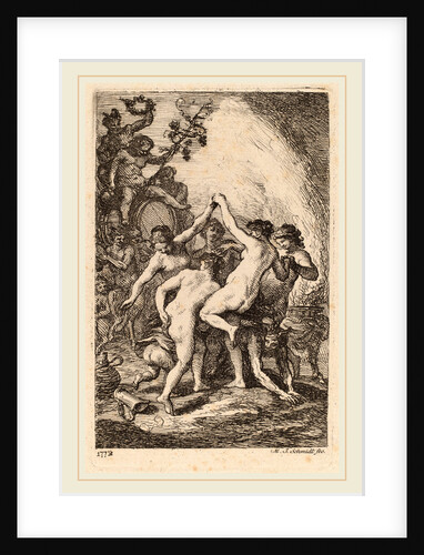 The Triumph of Bacchus with Dancing Nymphs, 1773 by Martin Johann Schmidt