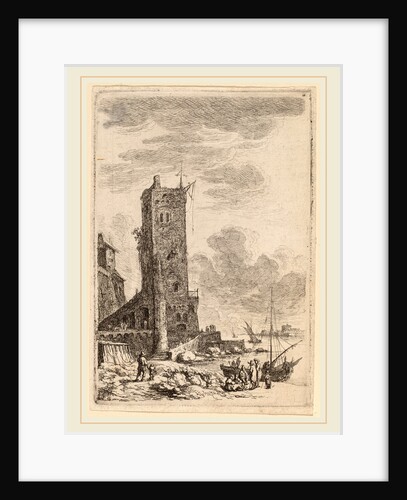 Harbor at Livorno, c. 1764 by Franz Edmund Weirotter
