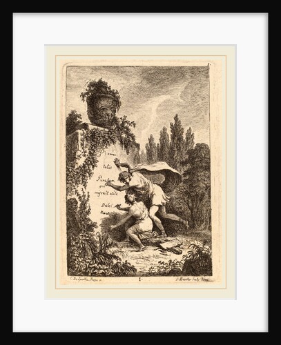 Nella Venuta in Roma: pl. 1, 1764 by Franz Edmund Weirotter