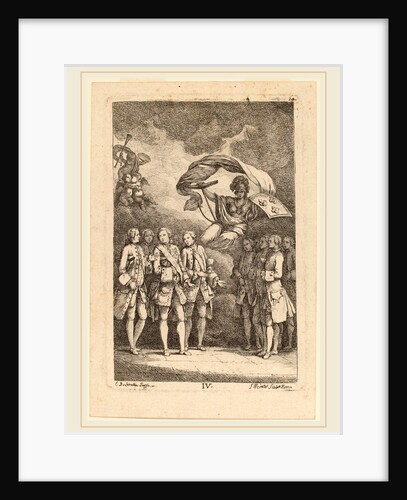 Nella Venuta in Roma: pl. 4, 1764 by Franz Edmund Weirotter