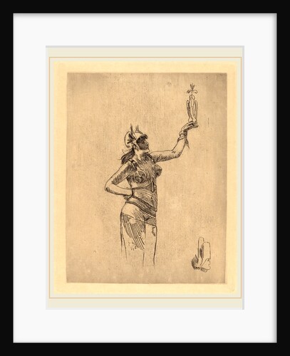 The Falconer by Félicien Rops