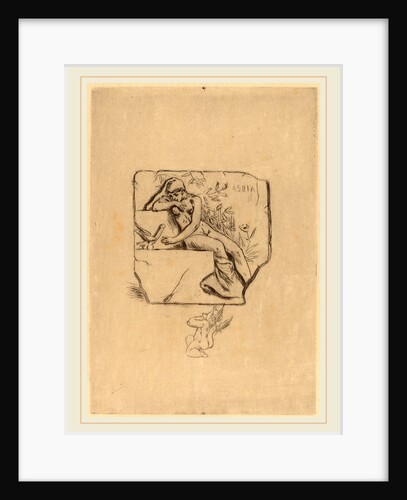The Sparrow of Lesbie by Félicien Rops