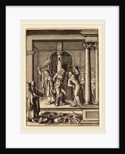 The Scourging by Wenceslaus Hollar