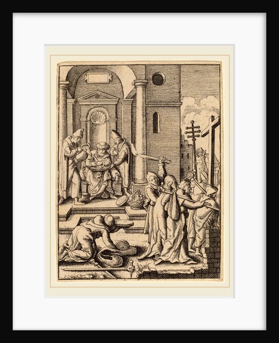 The Washing of Hands by Wenceslaus Hollar