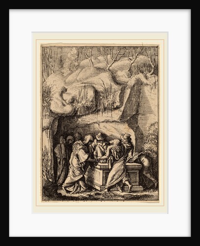 The Entombment by Wenceslaus Hollar