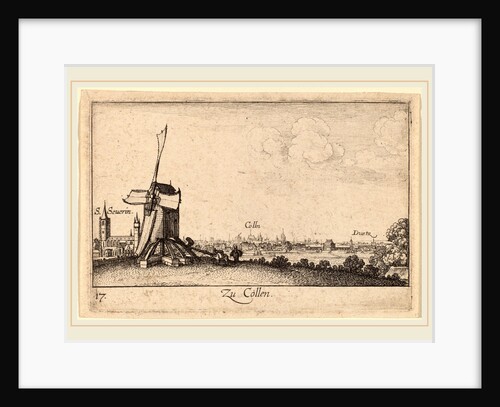 Cologne, 1635 by Wenceslaus Hollar