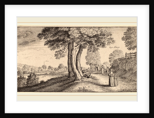 Albury, 1645 by Wenceslaus Hollar