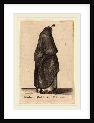 Mulier Coloniensis by Wenceslaus Hollar