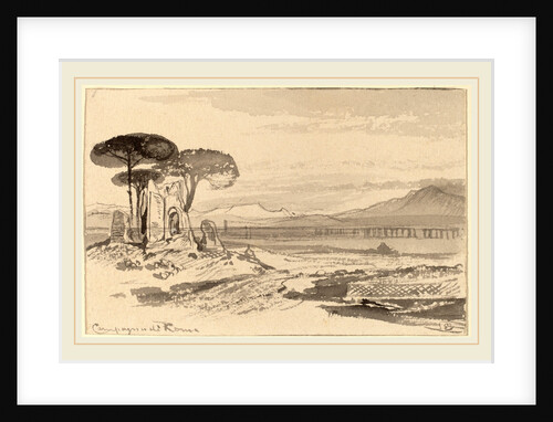 Campagna di Roma by Edward Lear