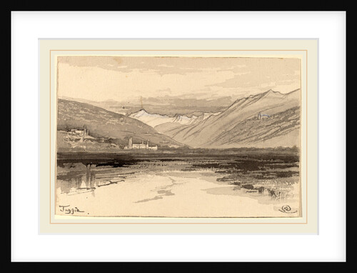 Taggia by Edward Lear