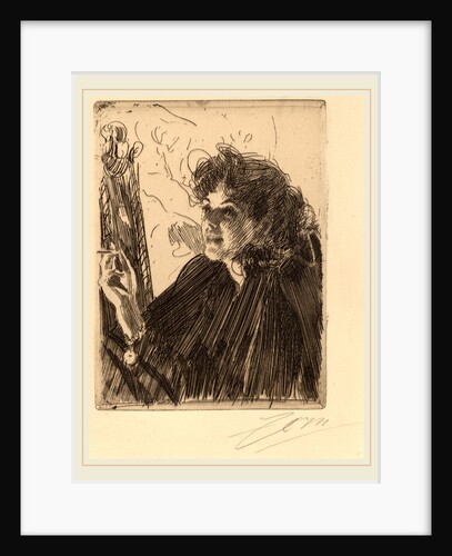 Girl with Cigarette by Anders Zorn