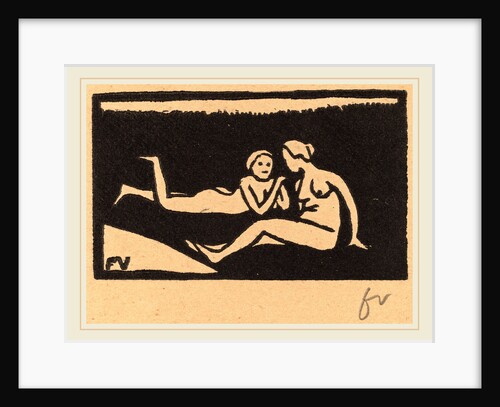 Bathers on the Grass by Félix Vallotton