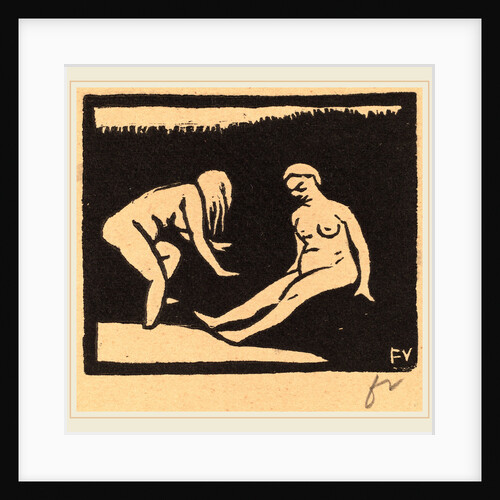 Leaving the Water by Félix Vallotton