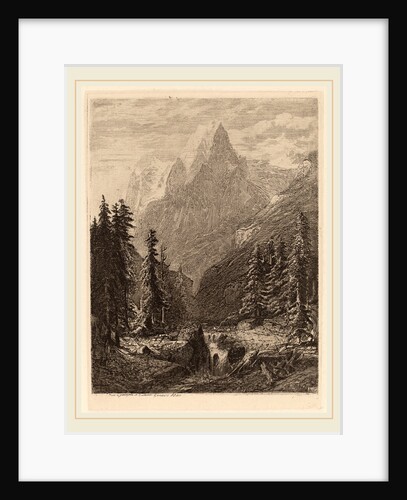Mountain Meadow by Alexandre Calame